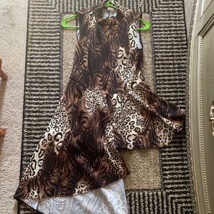 Asymmetrical shirt